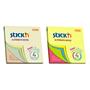 Self-adhesive note, 76x76 mm, 100 sheets, STICK N, pastel colors